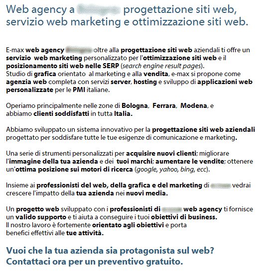 Web agency e-max Bologna